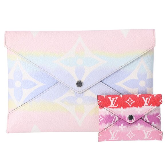 Louis Vuitton Large Kirigami Pochette By the Pool Monogram Escale Pastel - Picture 1 of 9